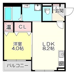 DOAHN 正覚寺の物件間取画像